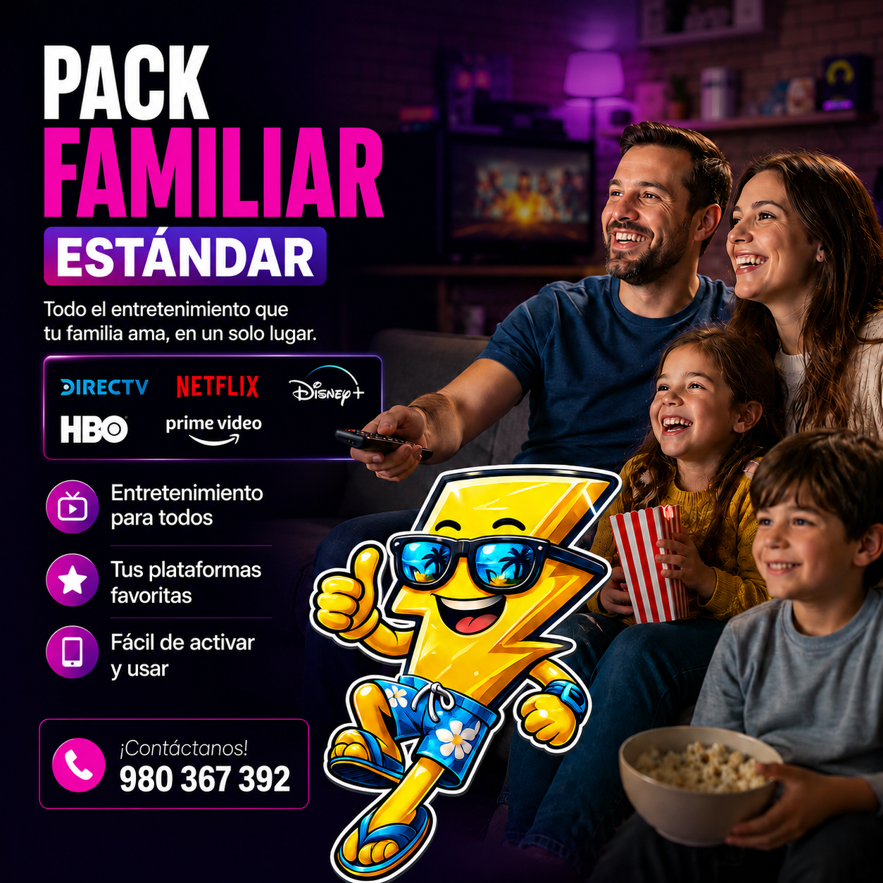 🔥 PACK FAMILIAR ESTÁNDAR