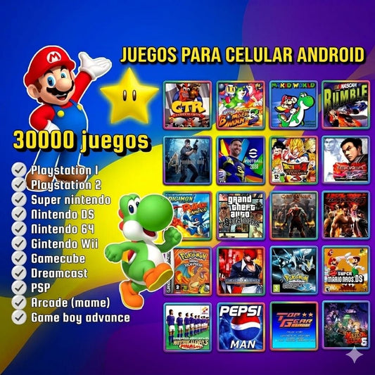 👑 30,000 Juegos para Android